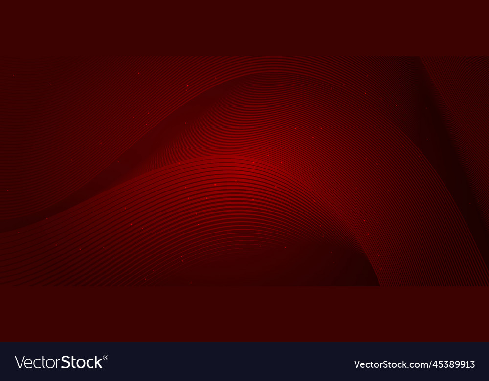Abstract background horizontal wave lines design vector image Abstract background horizontal wave lines design