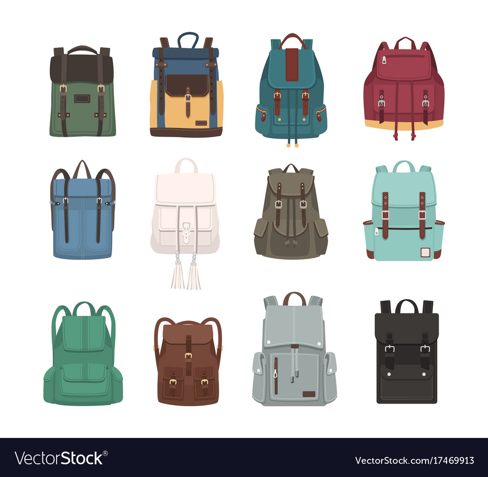 Large Collection Of Fashionable Backpacks Or