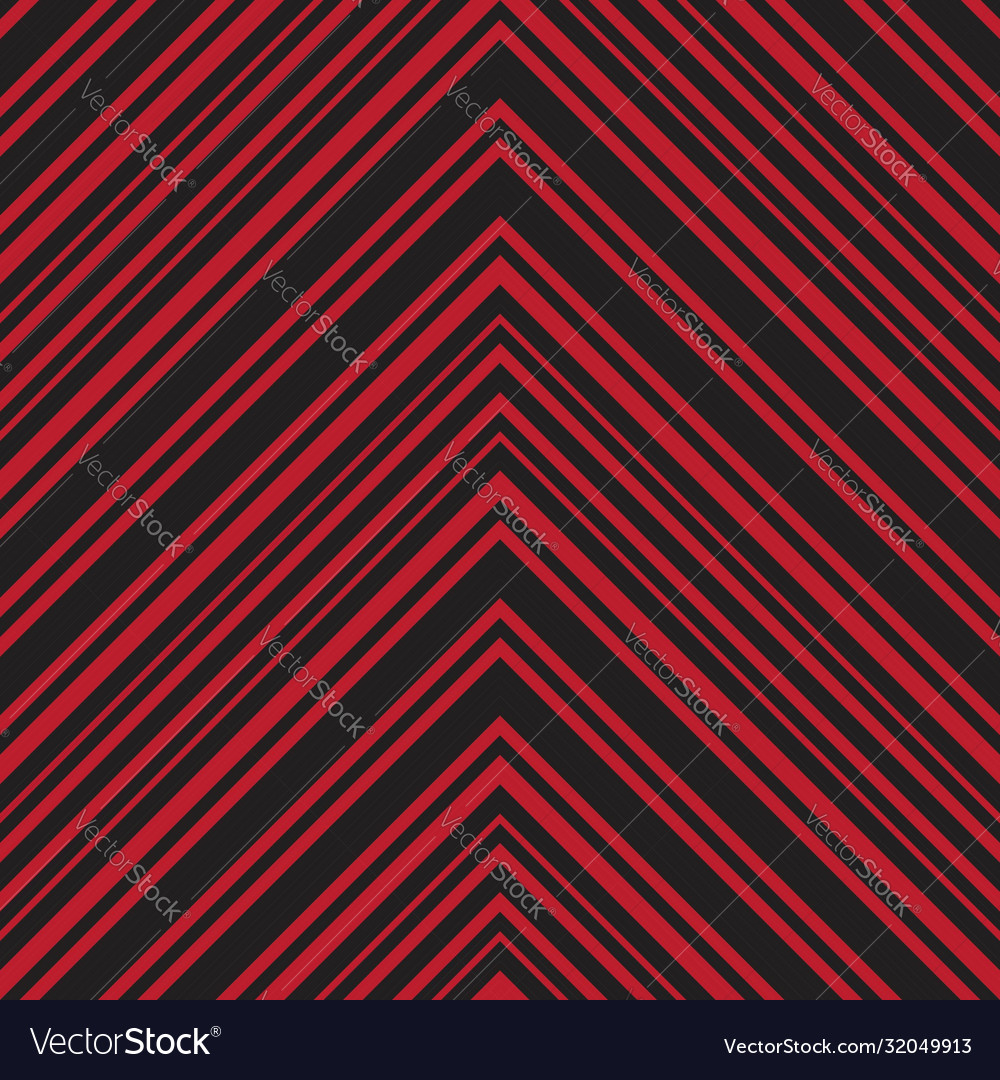 Red chevron diagonal stripes seamless pattern