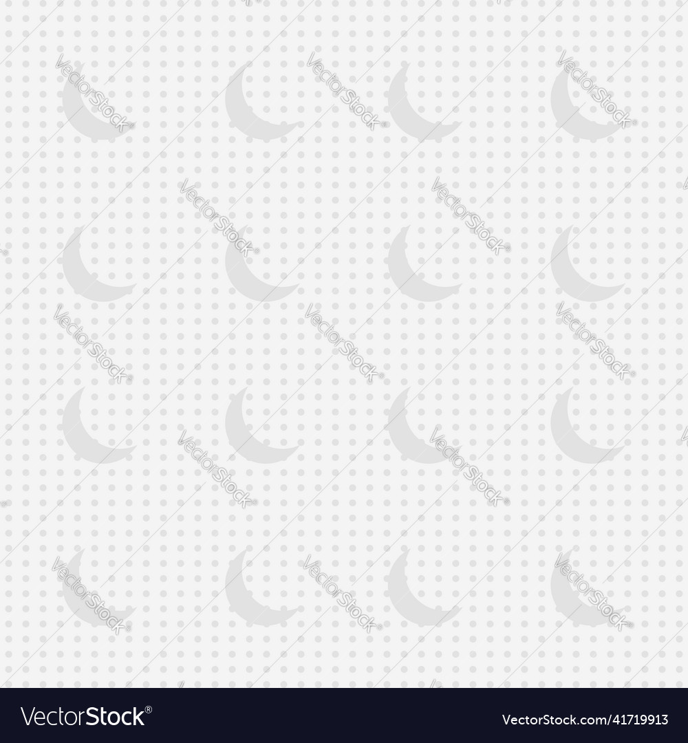 Tissue template design with moon shape pattern vector image Tissue template design with moon shape pattern