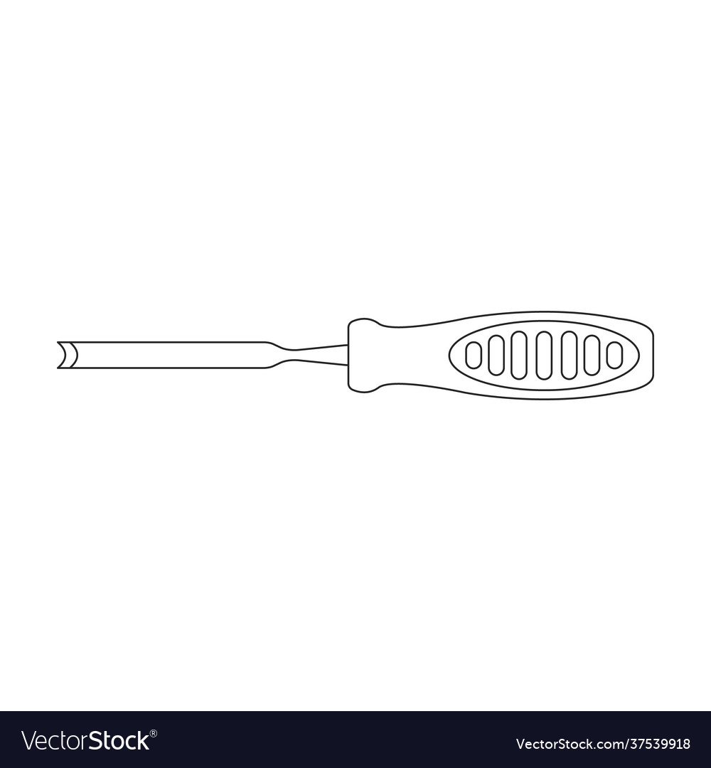 Chisel outline icon