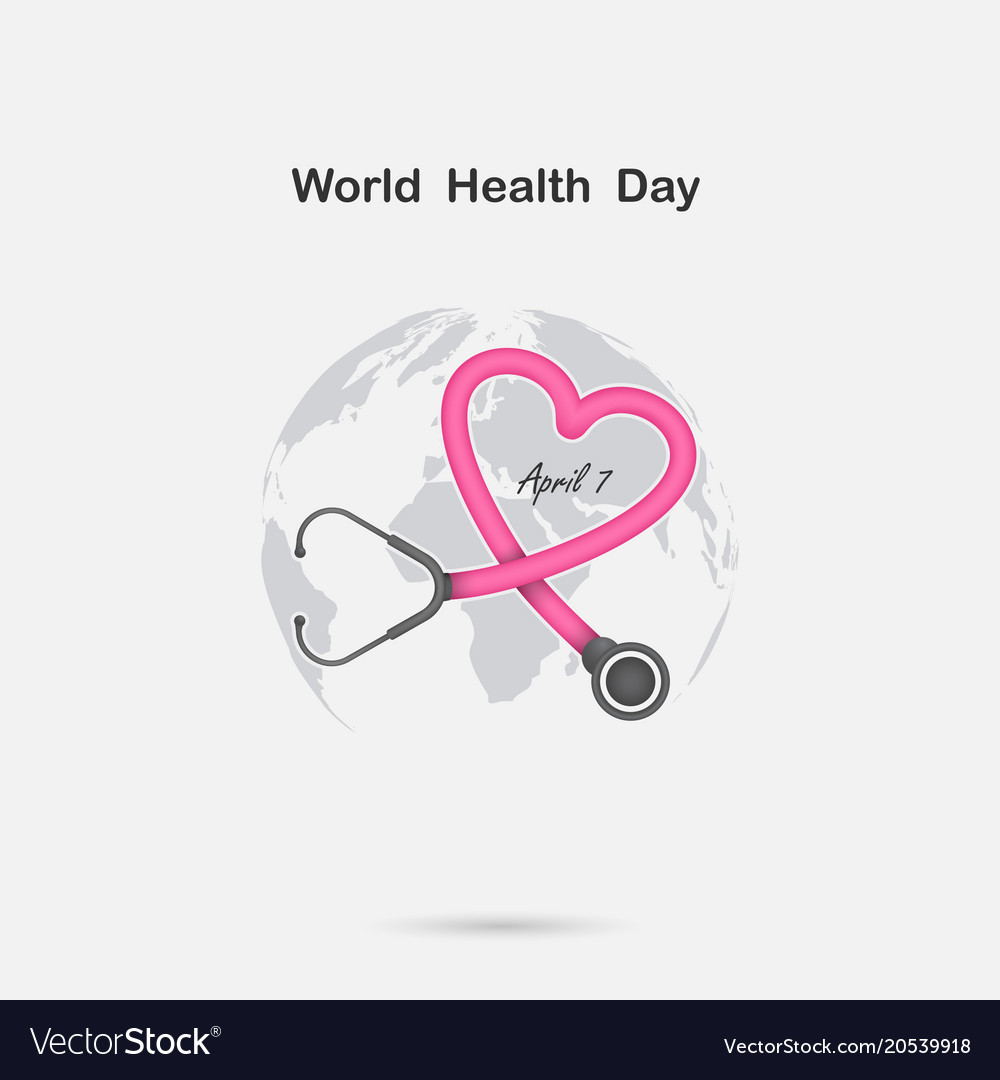 globe sign and stethoscope logo design royalty free vector stethoscope logo