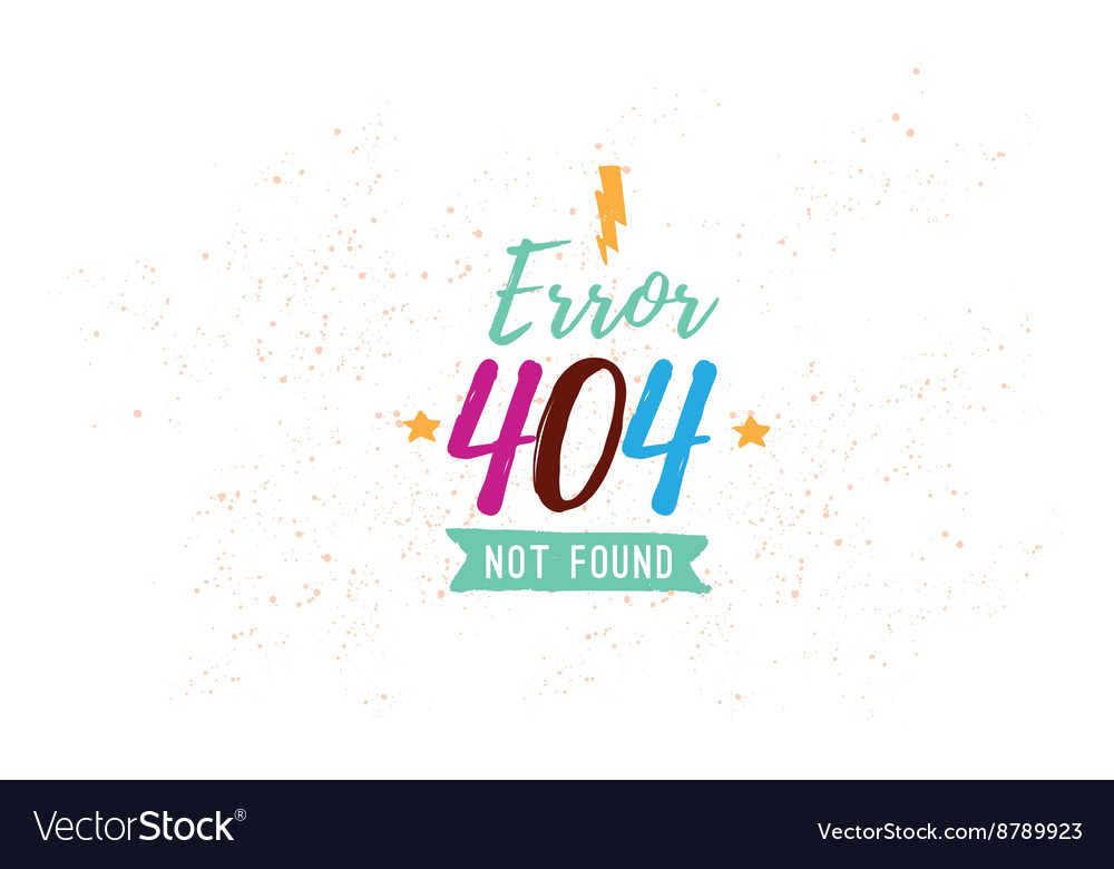 404 error web page design not found