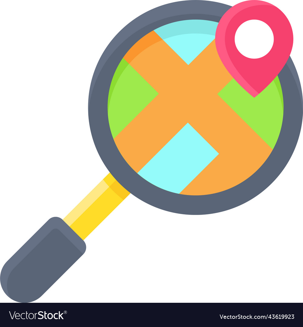 Find place icon location map and navigation