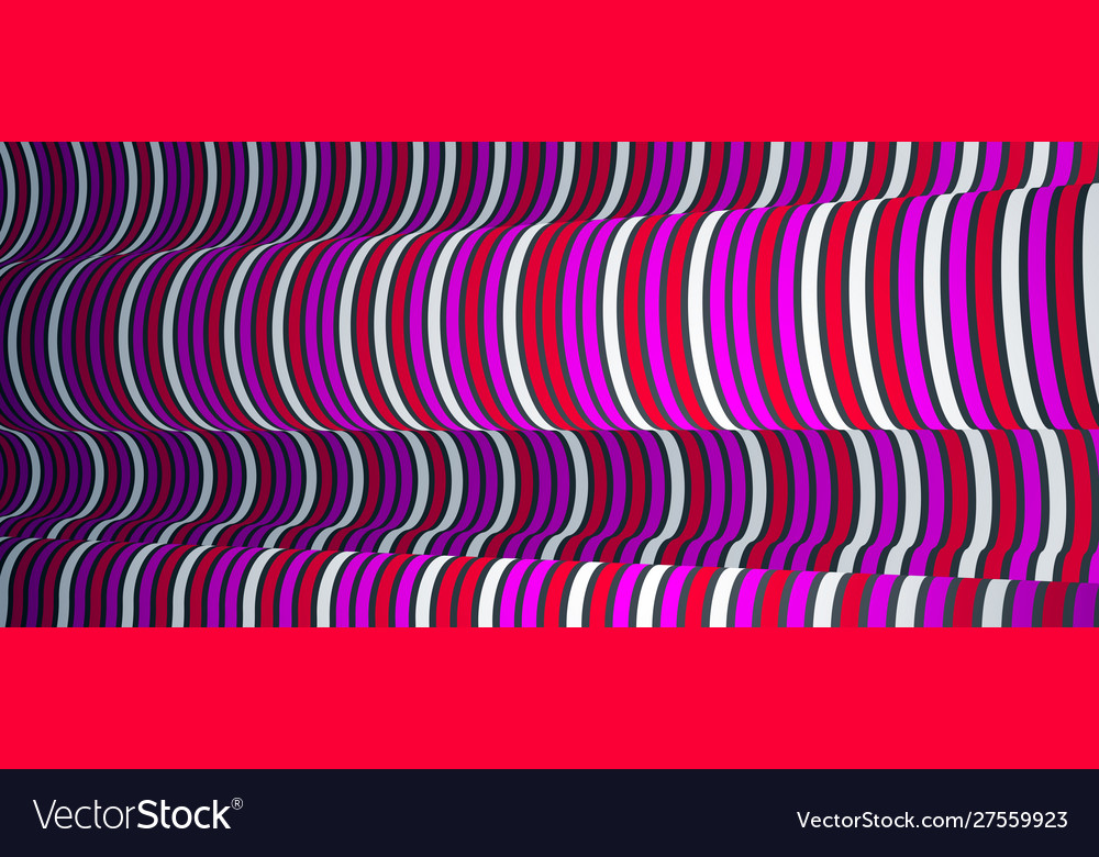 Minimal design abstract lines in 3d vector image Minimal design abstract lines in 3d