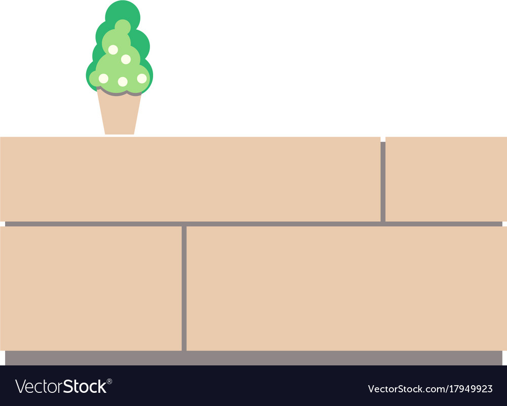 Sideboard flat it is executed in old