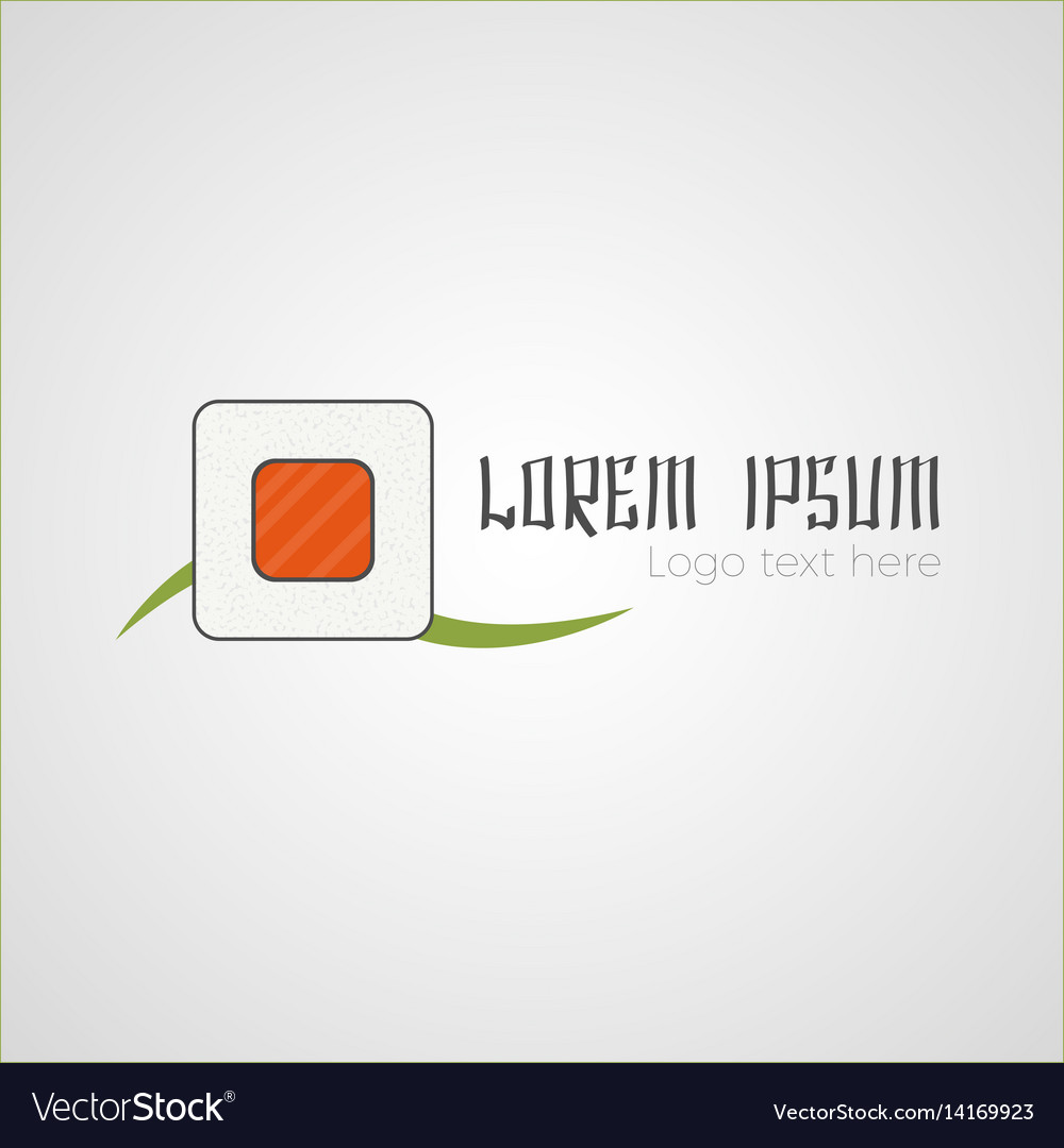 Sushi logo concept