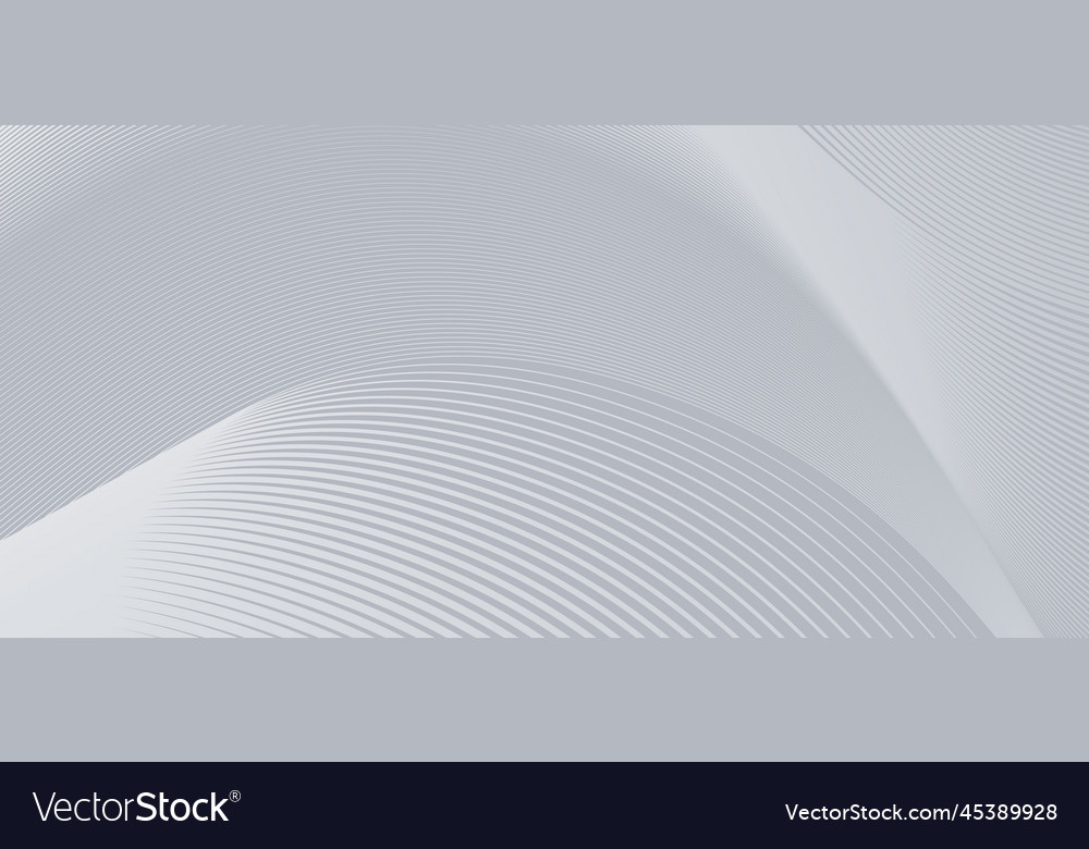 Abstract background horizontal wave lines design vector image Abstract background horizontal wave lines design