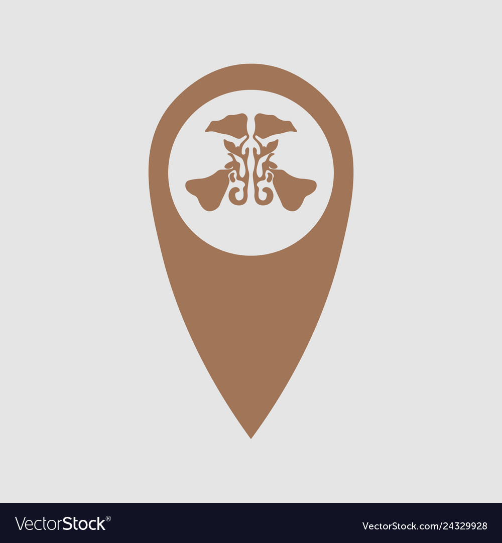 Point location depicting maxillary sinuses