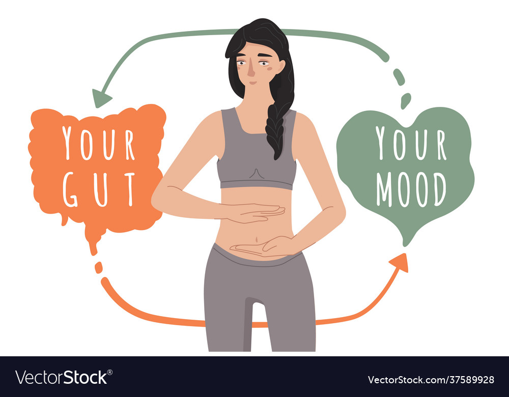 Why Gut Health Matters Horizontal Poster Vector Image