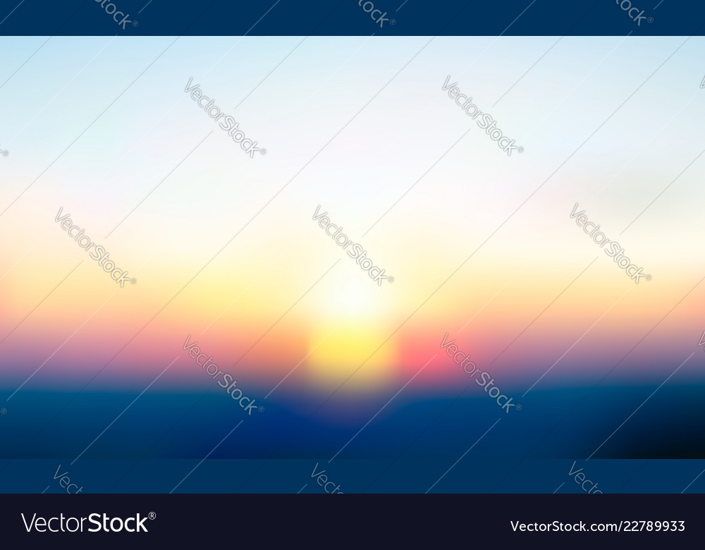 Gradient blurred background natural color Vector Image