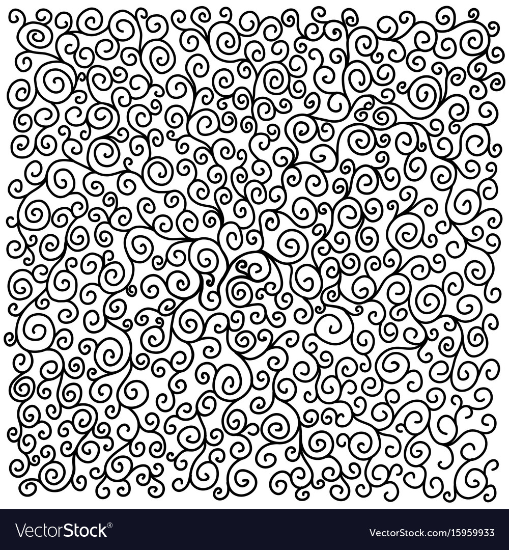 Intricate Curl Pattern