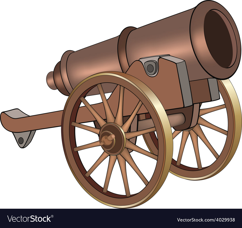 A video game object cannon