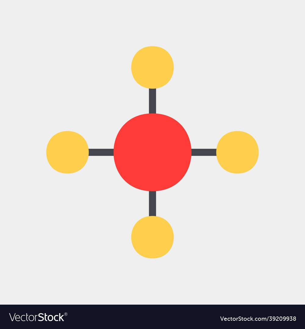 Diagram icon in flat style for any projects