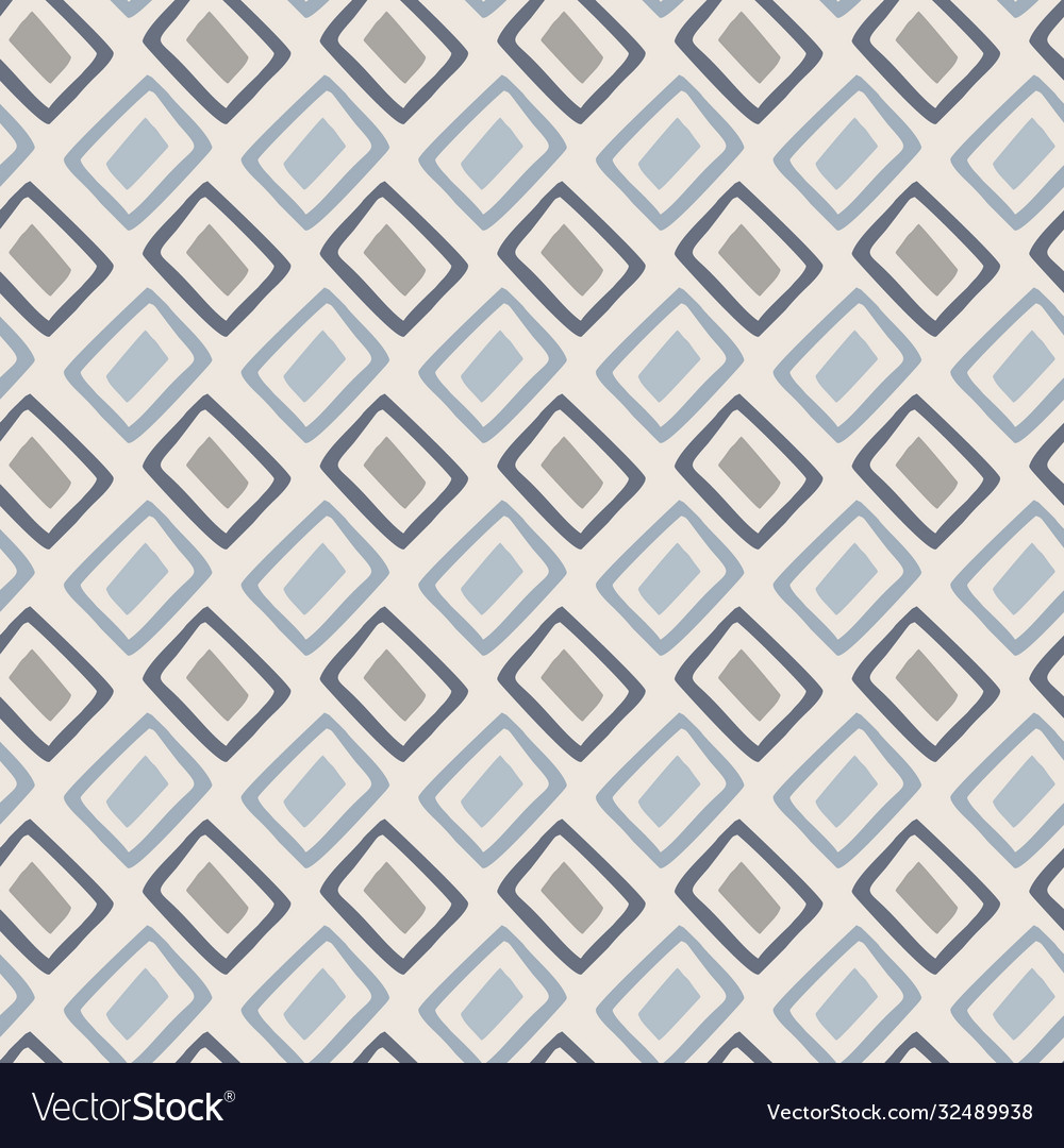 Seamless minimal geo shape pattern design neutral vector image Seamless minimal geo shape pattern design neutral
