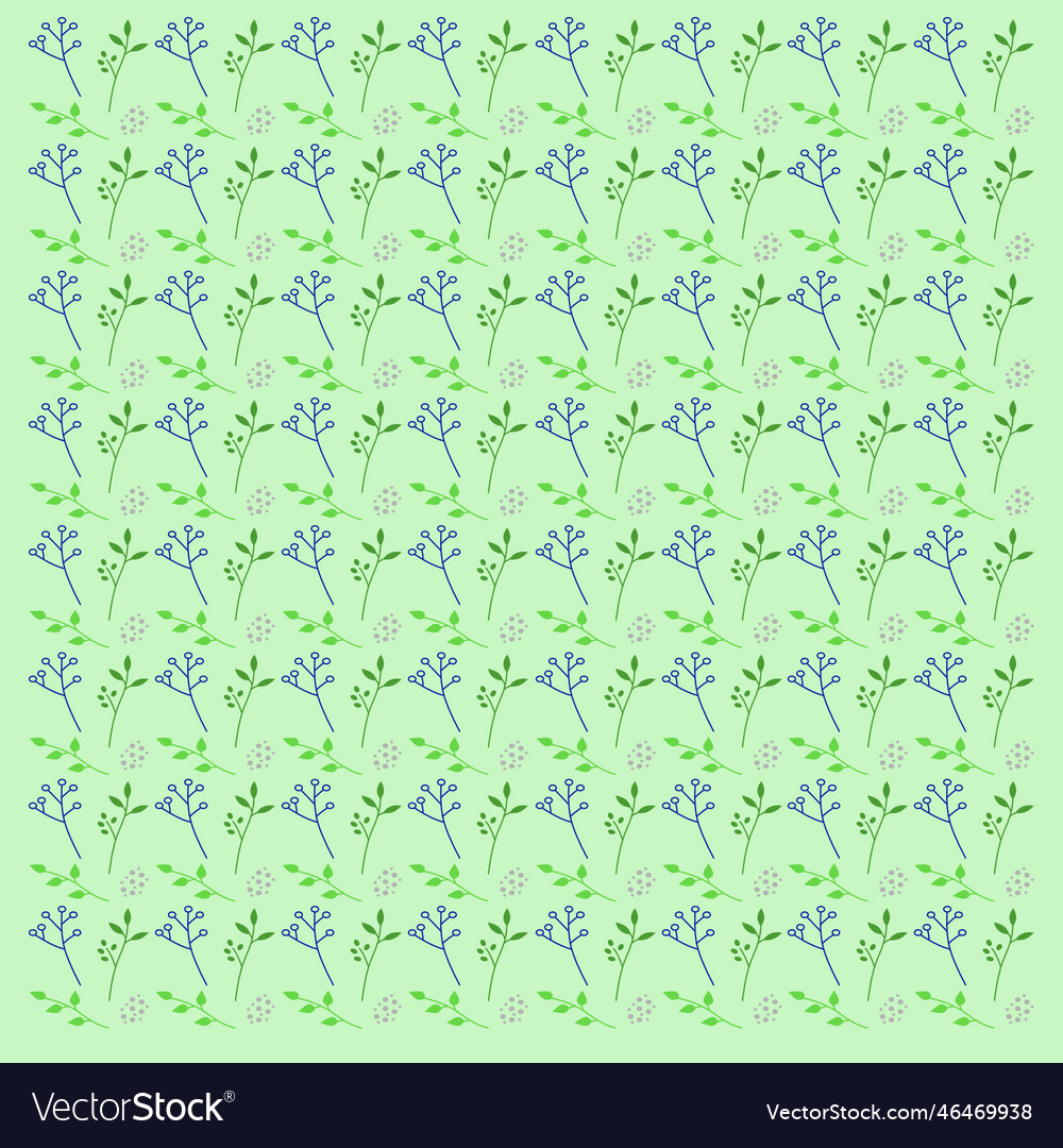 Spring herbal pattern texture background green