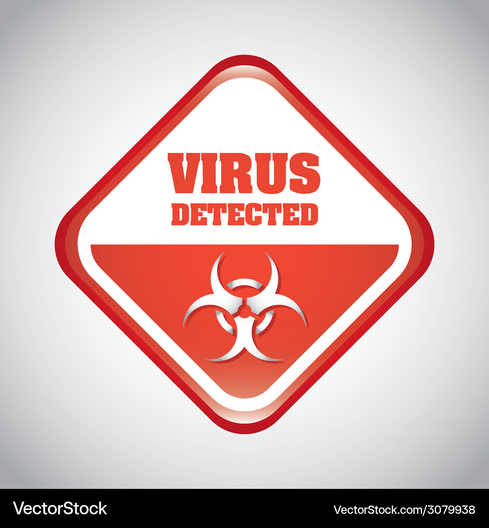 Virus design Royalty Free Vector Image - VectorStock