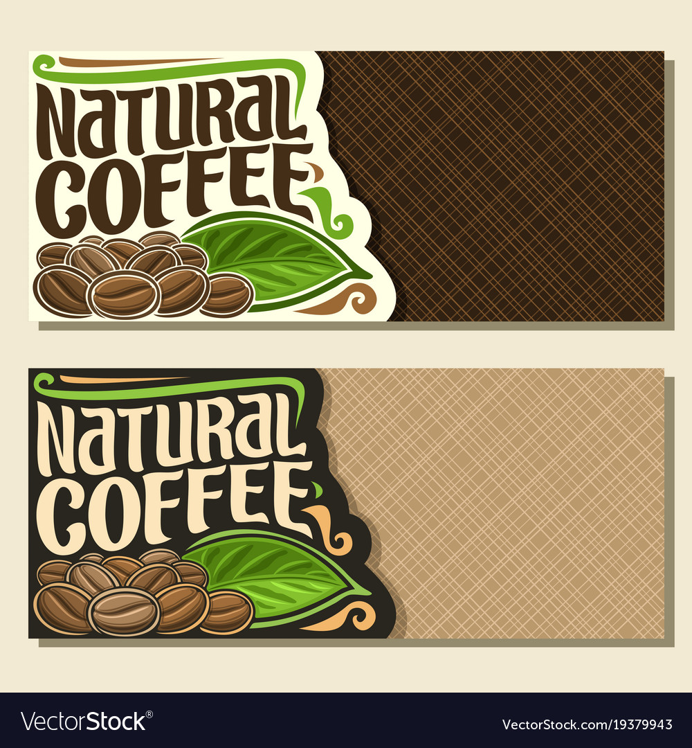 Banners for coffee