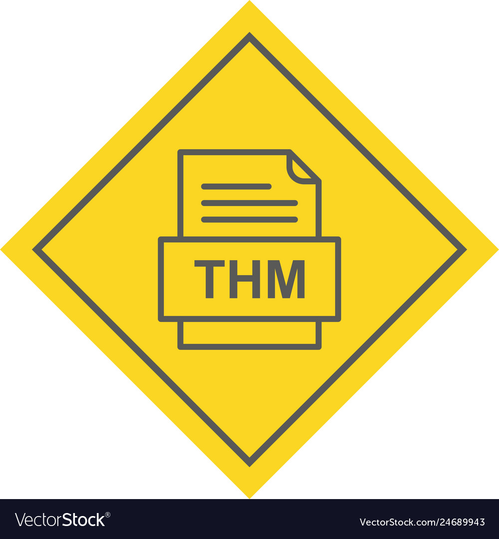 Thm file document icon
