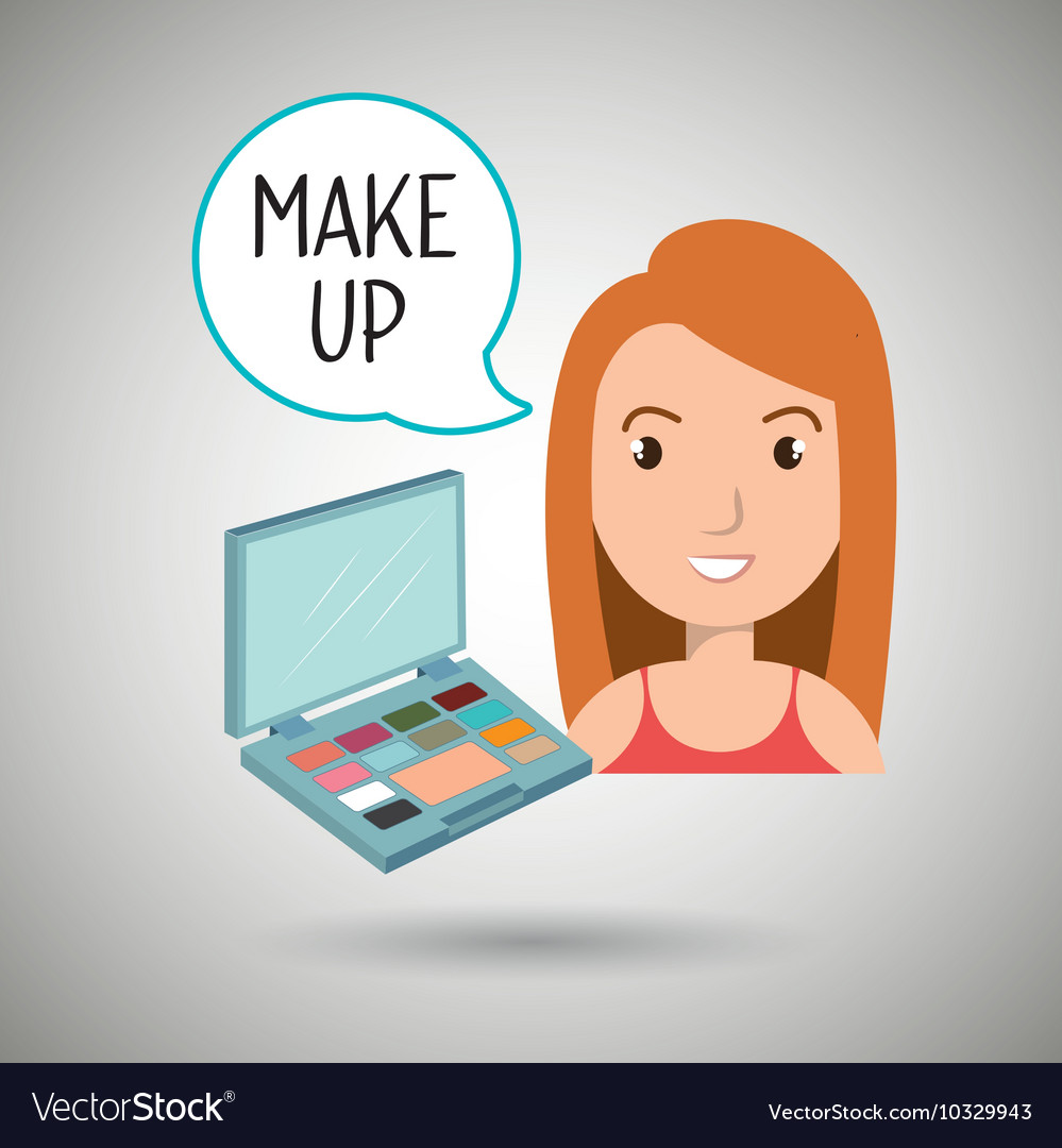 Woman make up cosmetic