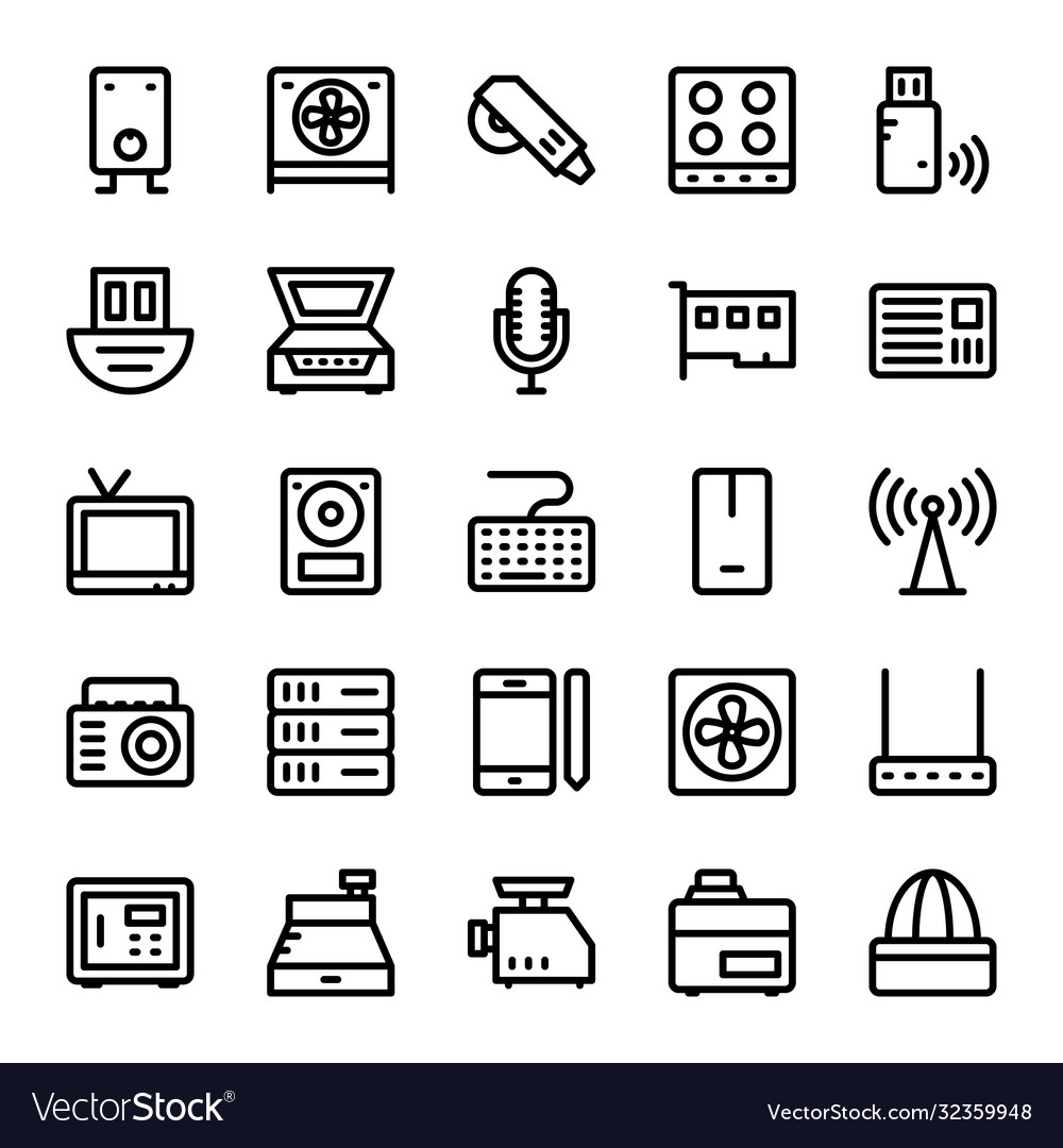 Elektronik Icons