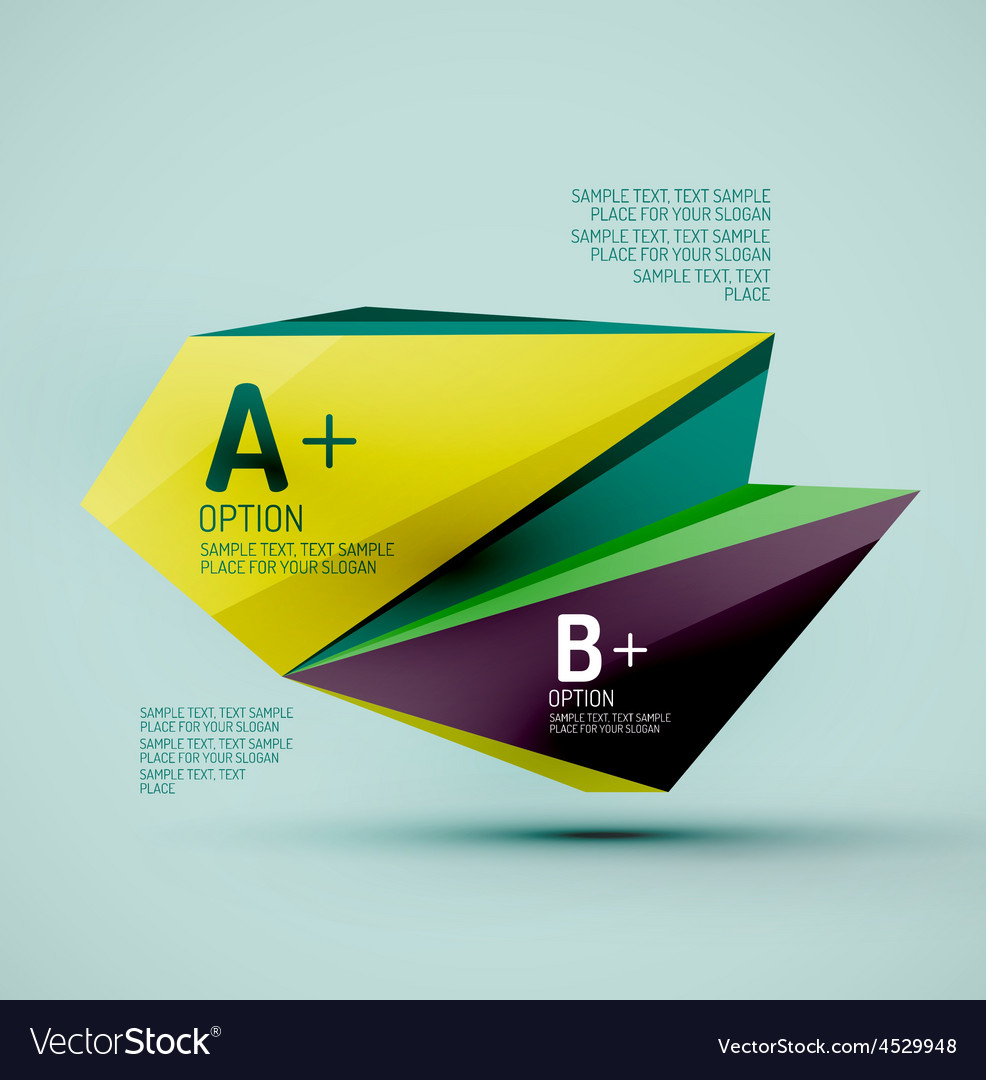 Geometrische Formen in der Luft Abstrakt