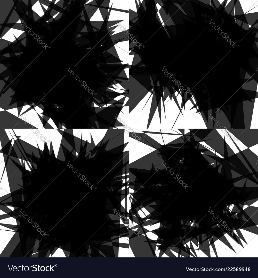 Grungy edgy texture with random elements vector image Grungy edgy texture with random elements