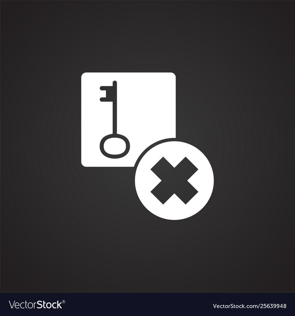 Password related icon on background for graphic vector image Password related icon on background for graphic