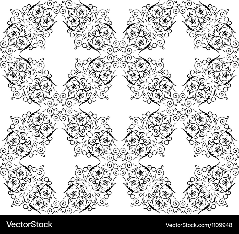 Seamless pattern vintage Royalty Free Vector Image