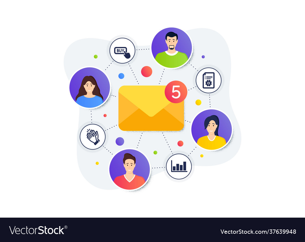 Technical documentation buy button and clapping vector image Technical documentation buy button and clapping