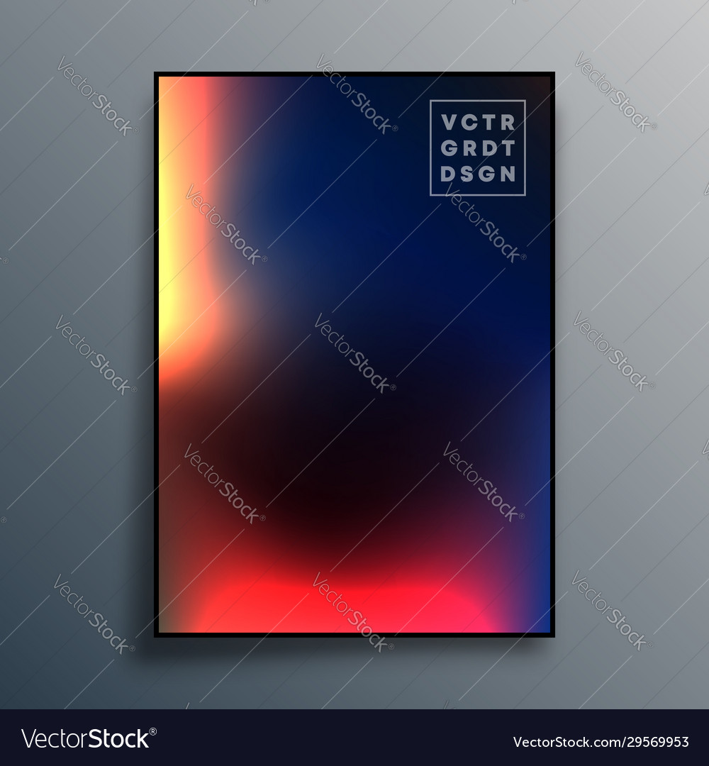 Gradient background design for poster wallpaper vector image Gradient background design for poster wallpaper