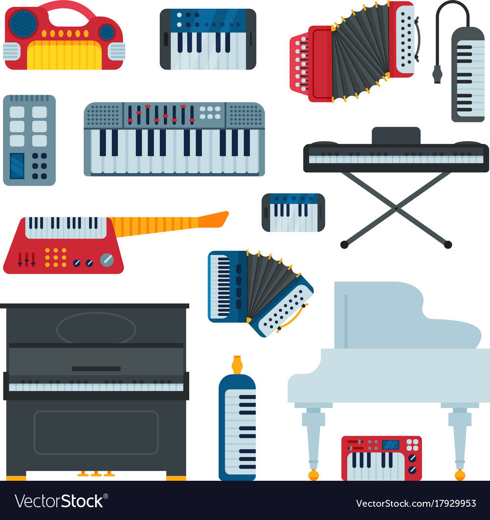 Keyboard musical instruments musician equipment