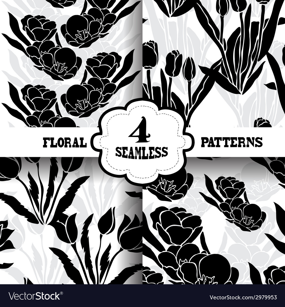Seamless patterns set