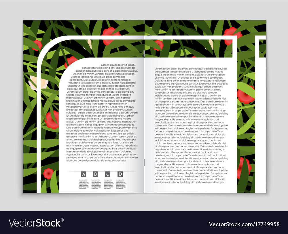 Abstract layout background set for art
