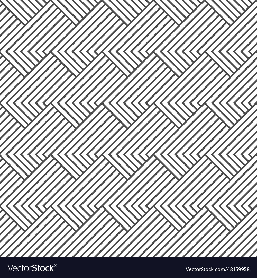 Abstract seamless linear pattern template vector image Abstract seamless linear pattern template