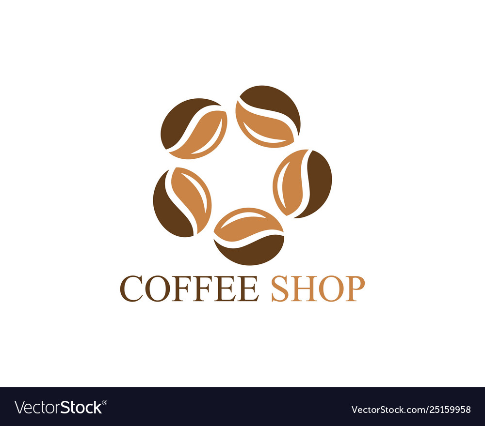 Coffee Cup Logo Template Royalty Free Vector Image