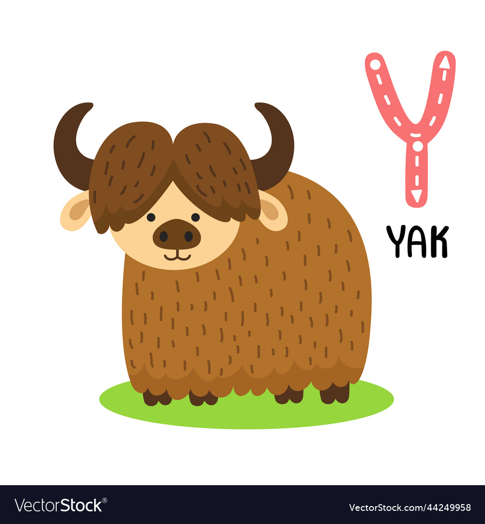  Yak Letter Y Alphabet Lore Animals For Boys, Girls