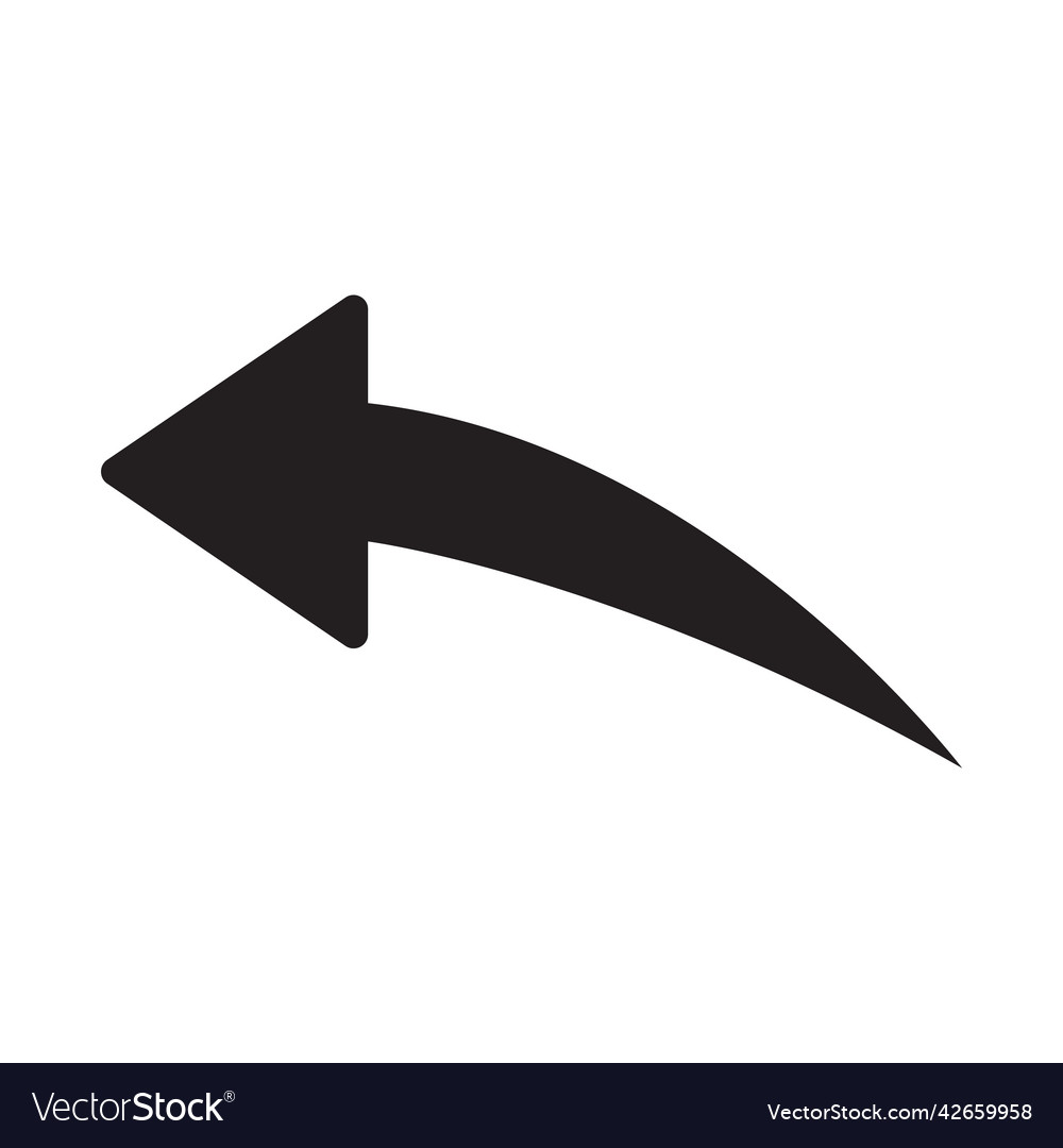 Reply to message or chat arrow icon vector image Reply to message or chat arrow icon