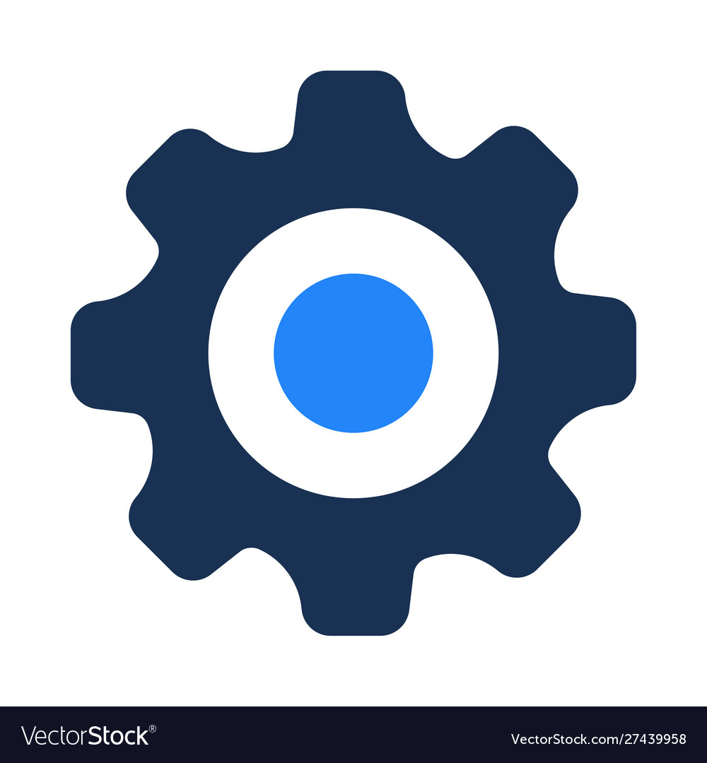 Setting gears icon