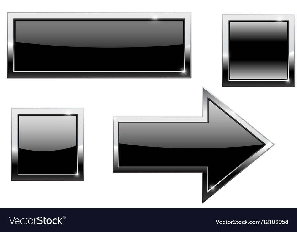 Web icons - rectangle square arrow