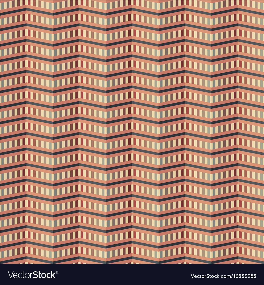 Zigzag pattern of multiple cells