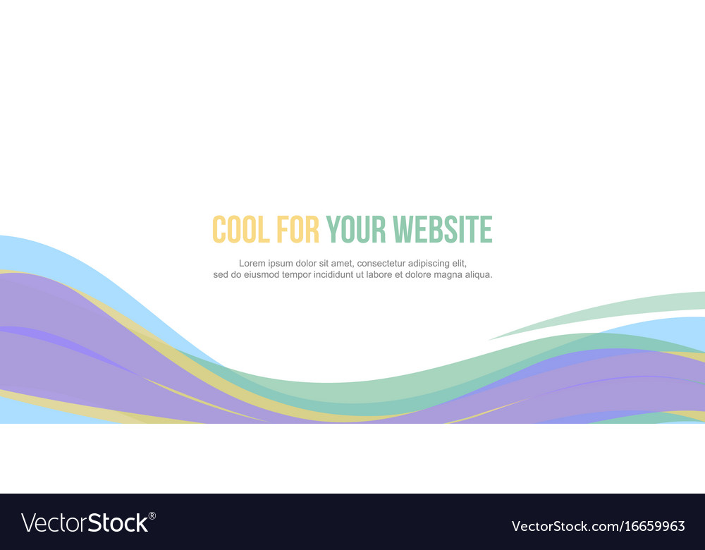Abstract background header website design