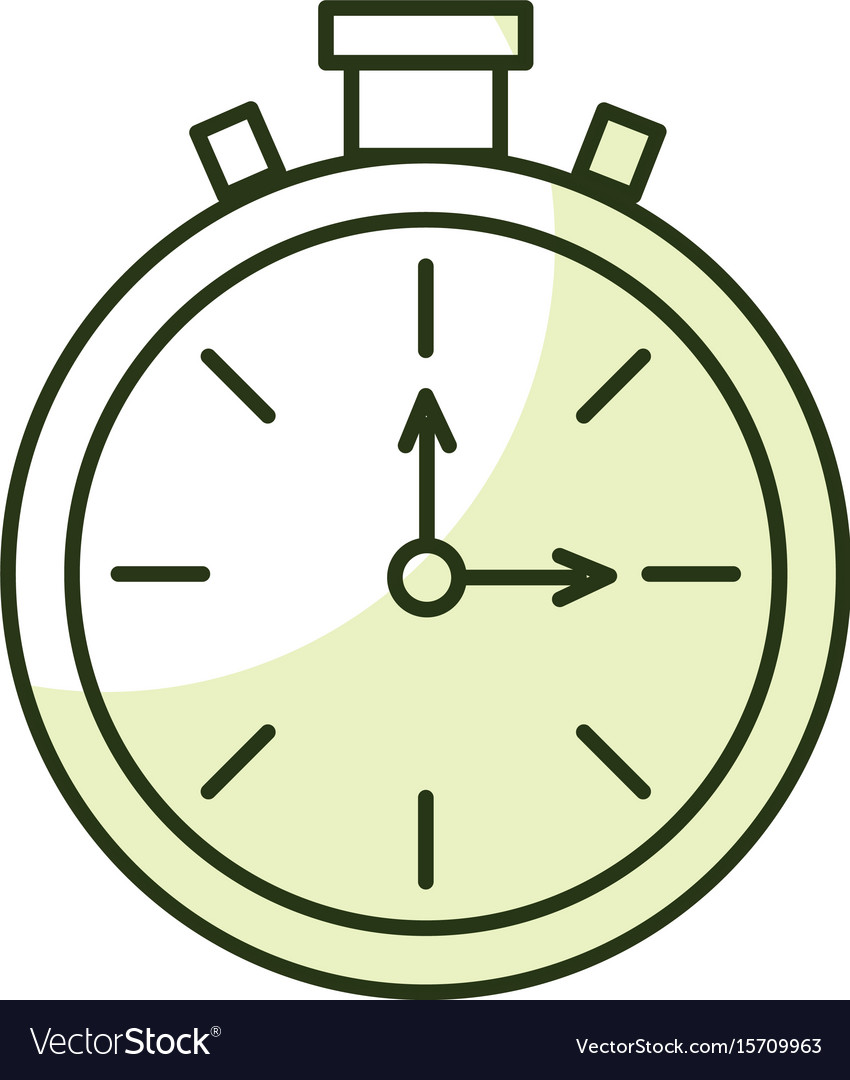 Chronometer timer isolated icon