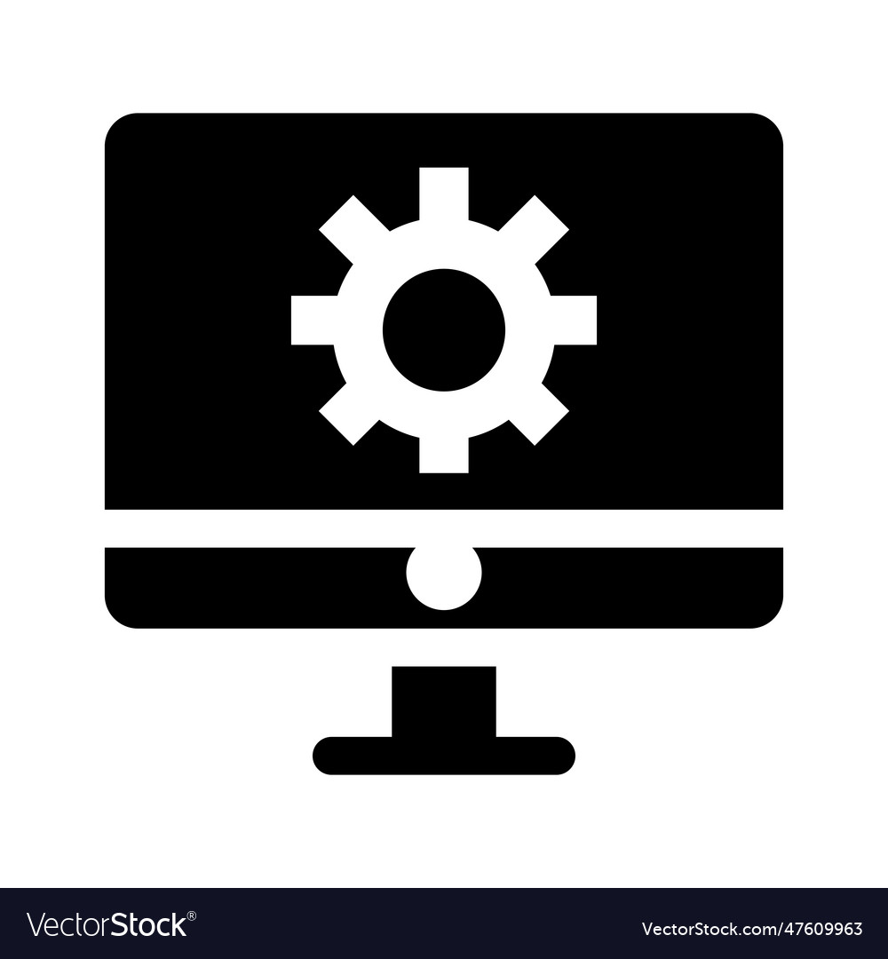 Computer setting icon
