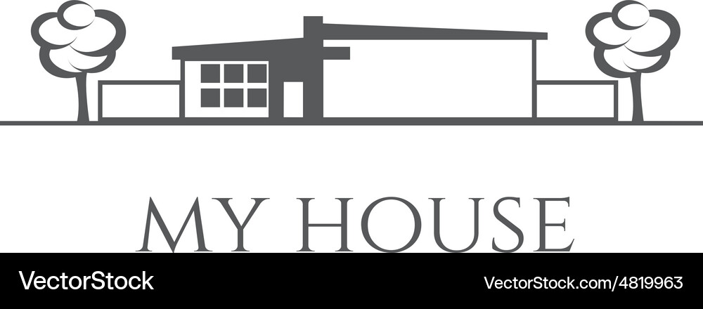 House Royalty Free Vector Image - VectorStock