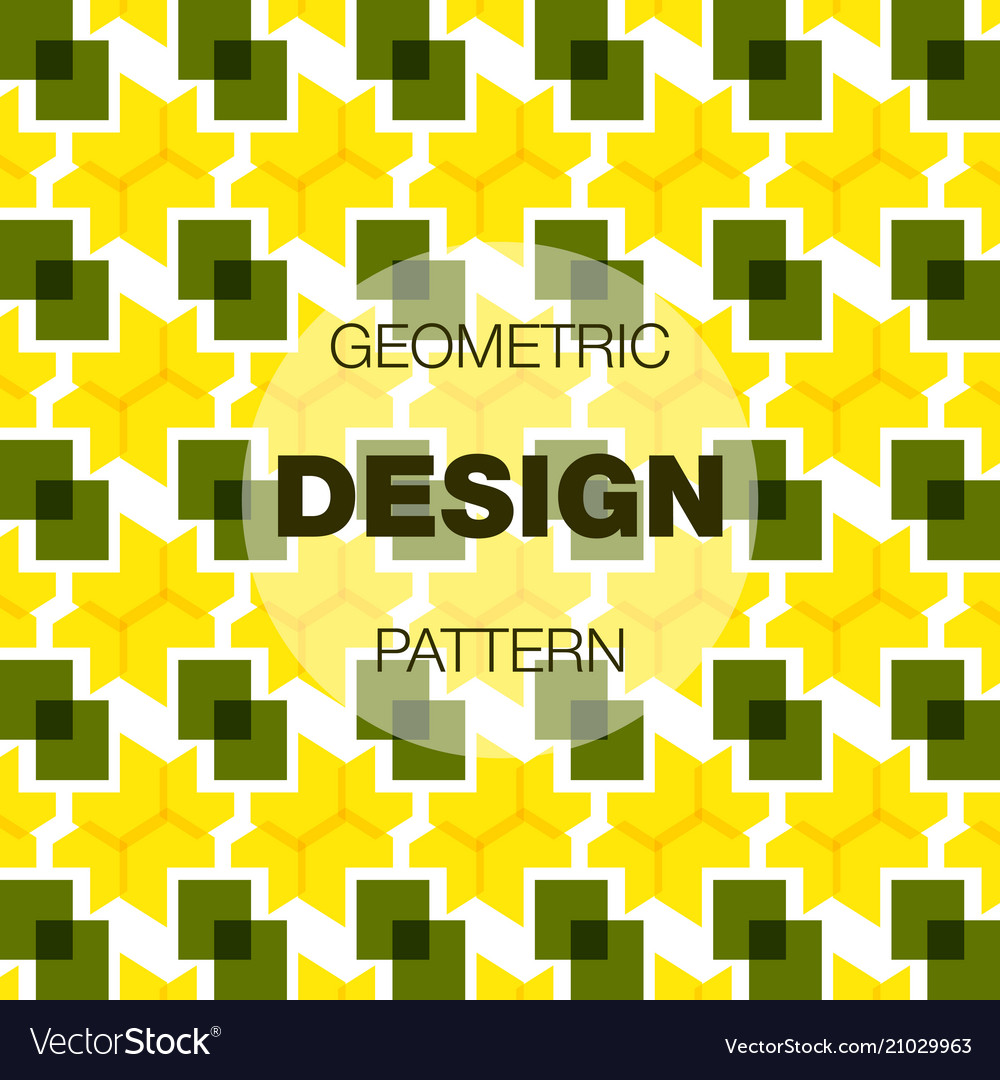 Seamless pattern in colors with geometric Vector Image Seamless pattern in colors with geometric