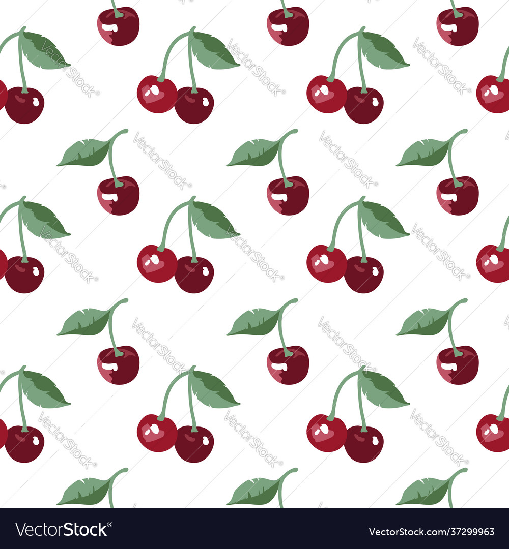Sweet Cherry Seamless Pattern