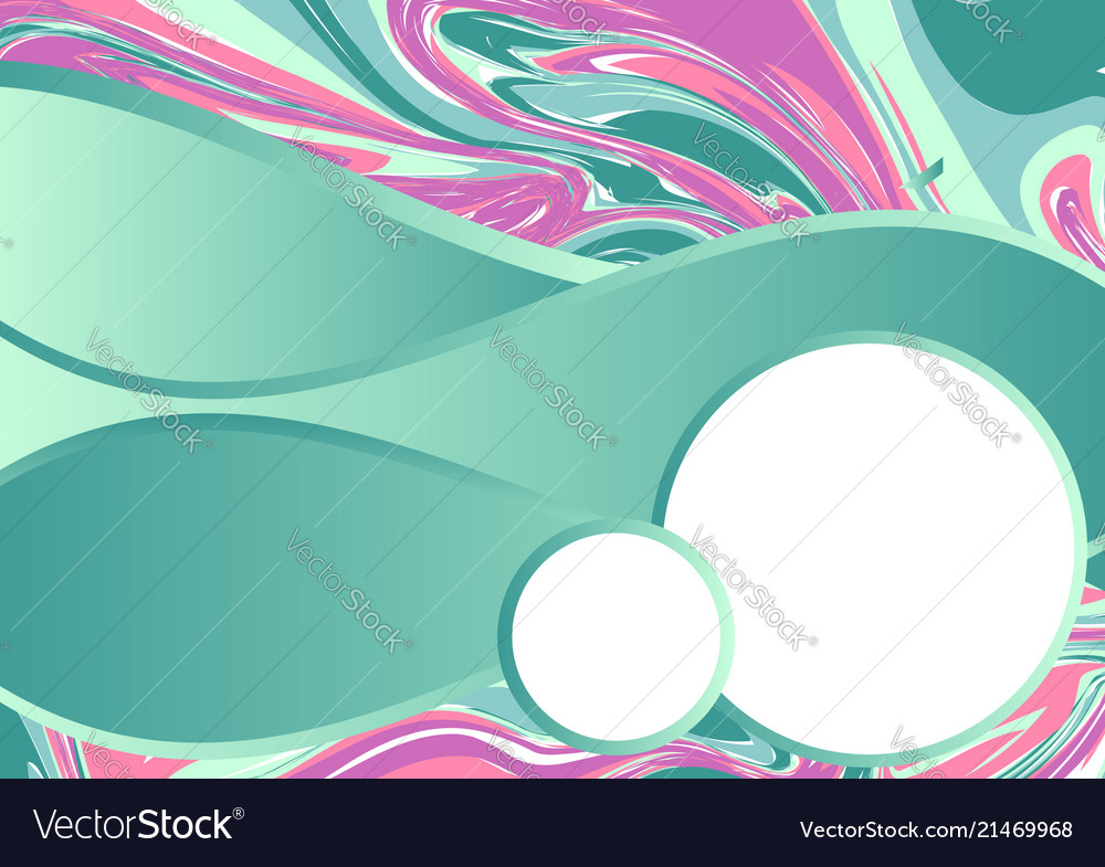 Colourful liquid with copy space abstract Vector Image Colourful liquid with copy space abstract