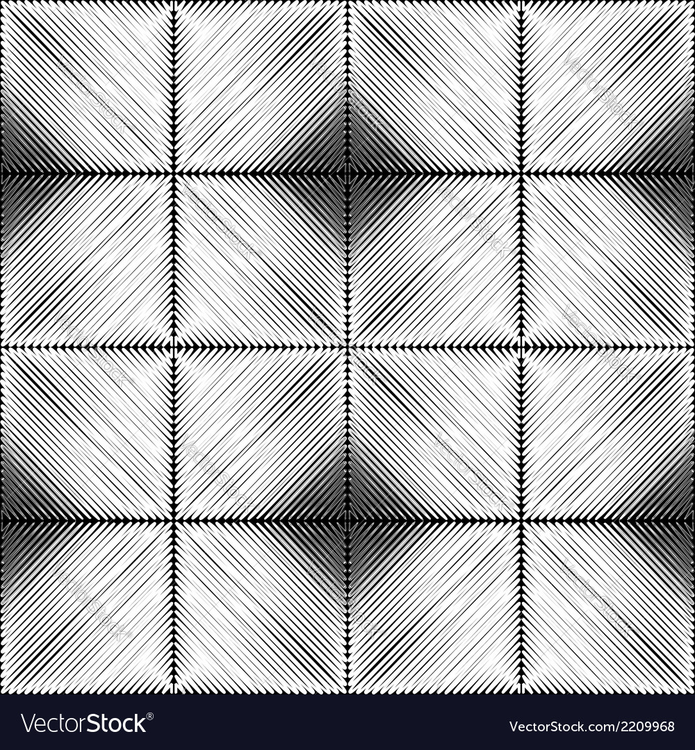 Design seamless monochrome diamond pattern