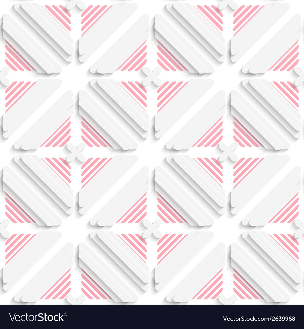 Diagonal layered frames and red lines pattern